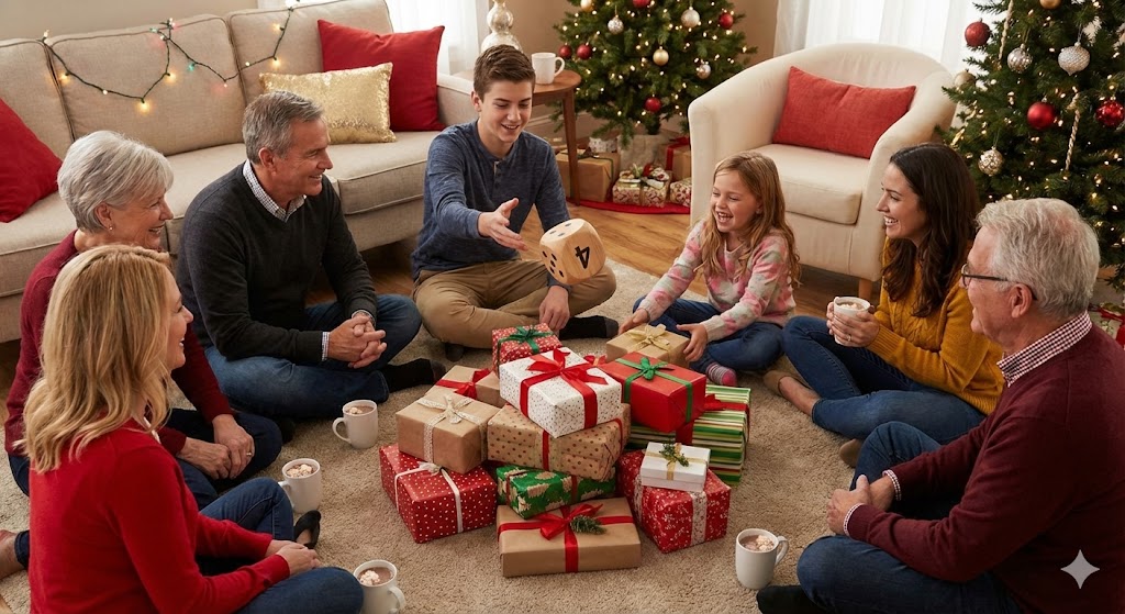 Gift-giving at christmas: 5 fun games and ideas